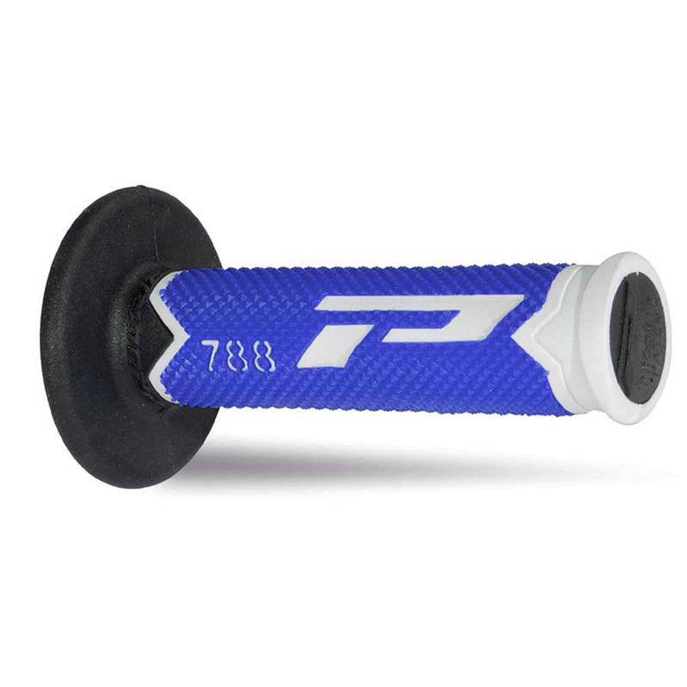Grips Progrip 788 Mm 22/25 - Triple Density - White/blue/black