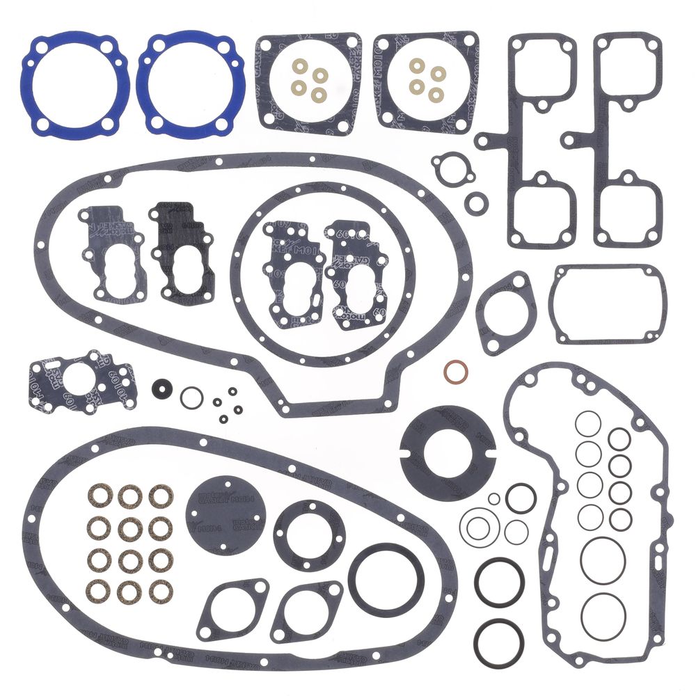 Complete Gasket Kit (oil seals not included) Sportster Ironhead 900 57-71 - Grafite Offroad
