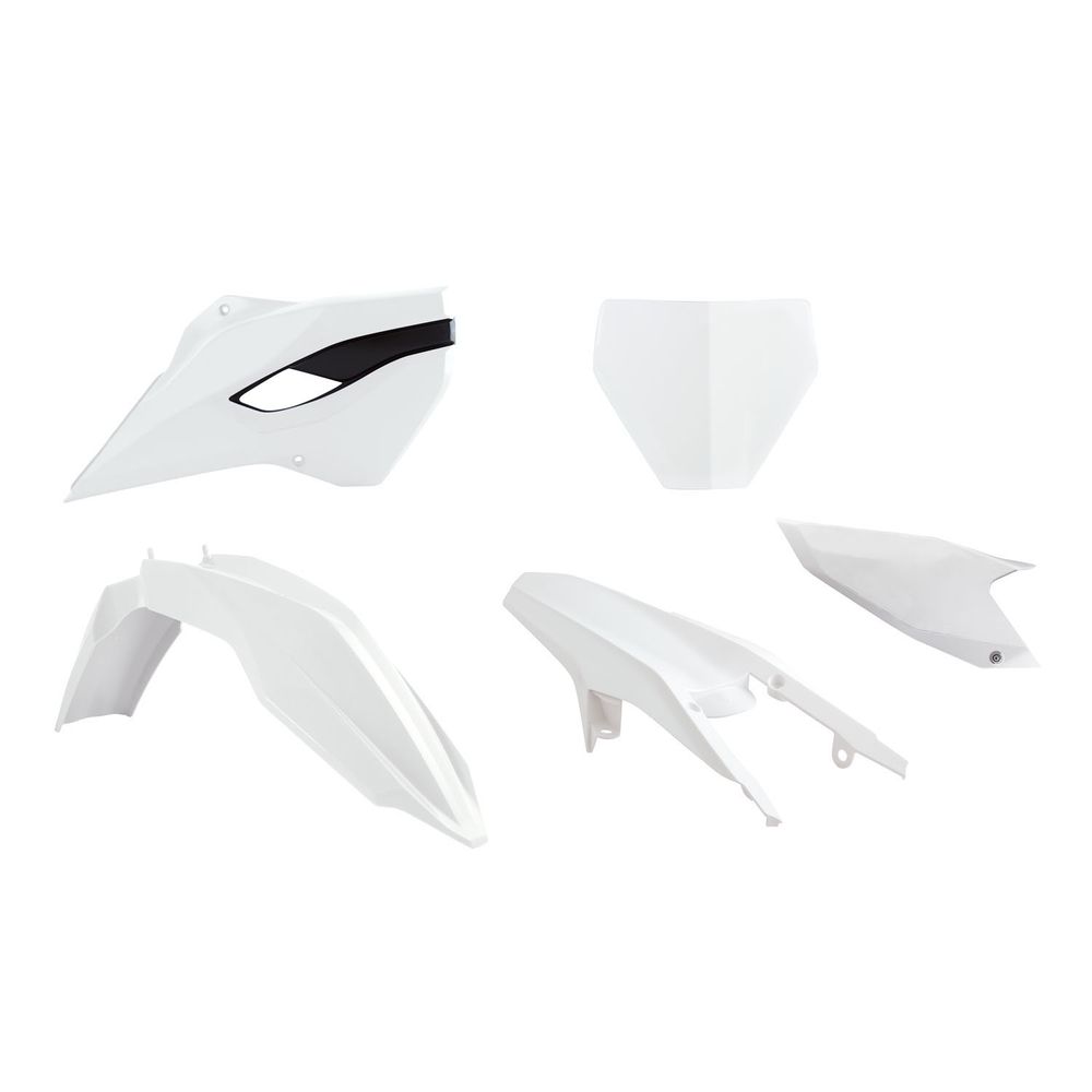 Plastics Kit 5 Pcs White-black Replica Husqvarna - Grafite Offroad