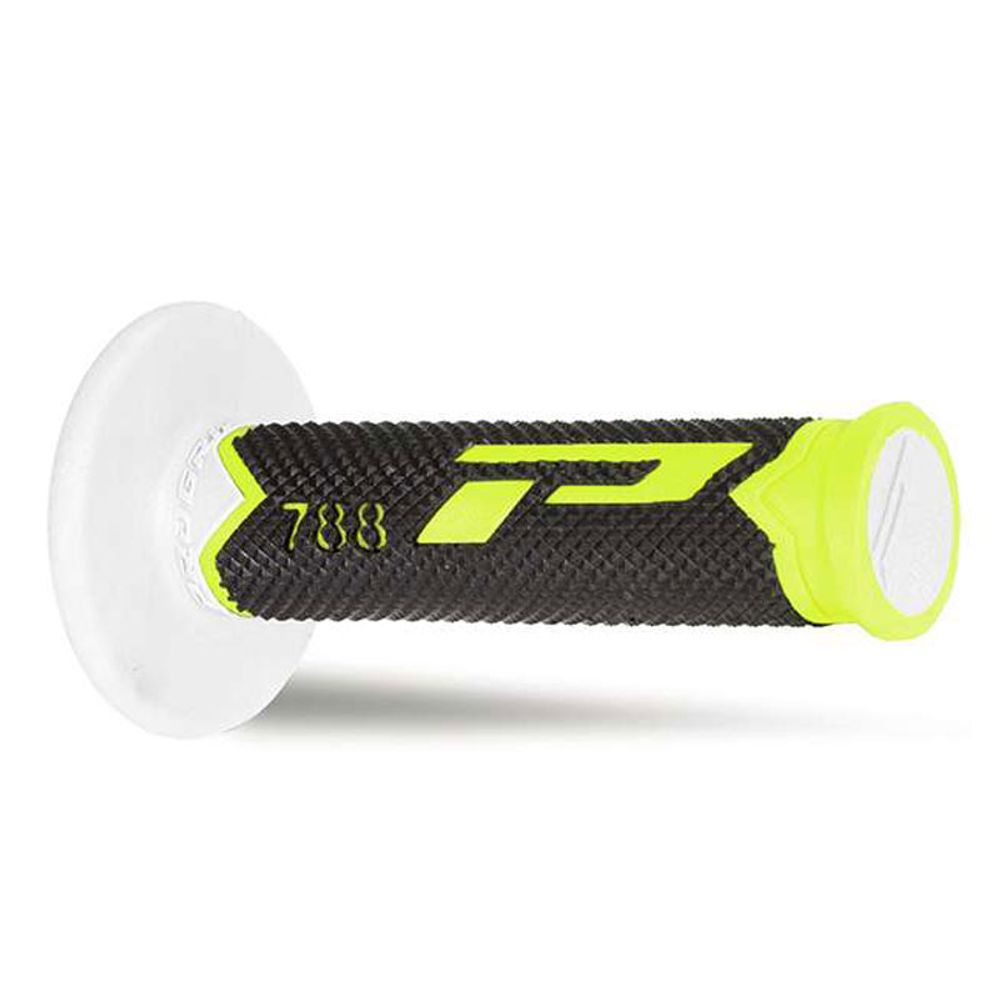 Grips Progrip 788 Mm 22/25 - Triple Density - Fluo Yellow/black/white