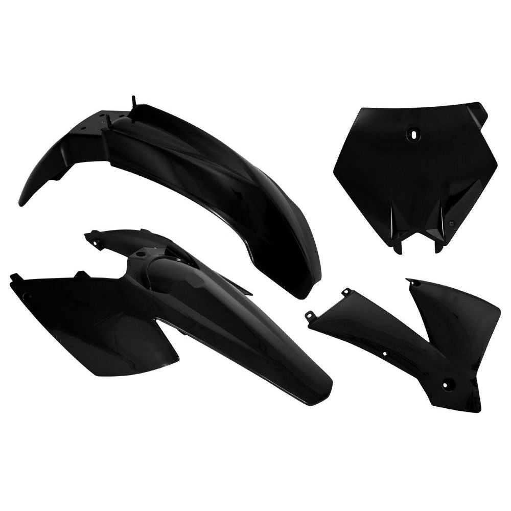 Plastics Kit 4 Pcs Black Replica Ktm - Grafite Offroad