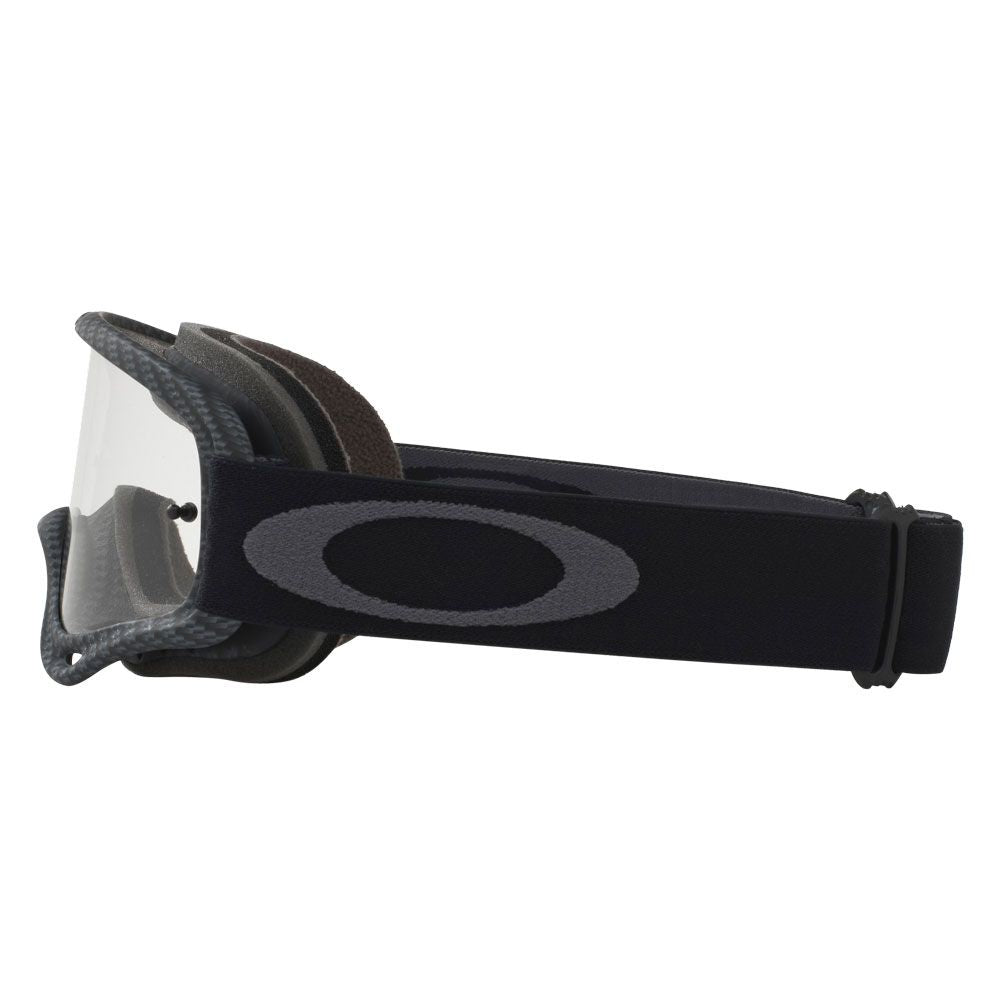 Maschera O-FRAME, Fascia Carbonio, Lente Trasparente