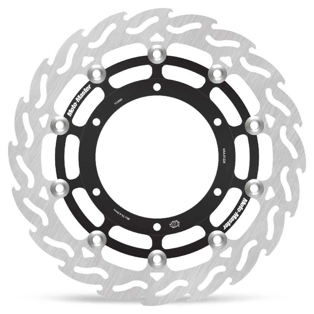 Brake Disc Road Flame - Floating - Front Left - Yamaha: Xt660x - Grafite Offroad