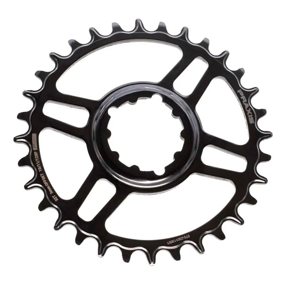Mtb Chainring - Narrow Wide - 30t - Direct Mount (3 Bolts) - Steel - 1x 10/11/12sp | 3mm Offset - Grafite Offroad
