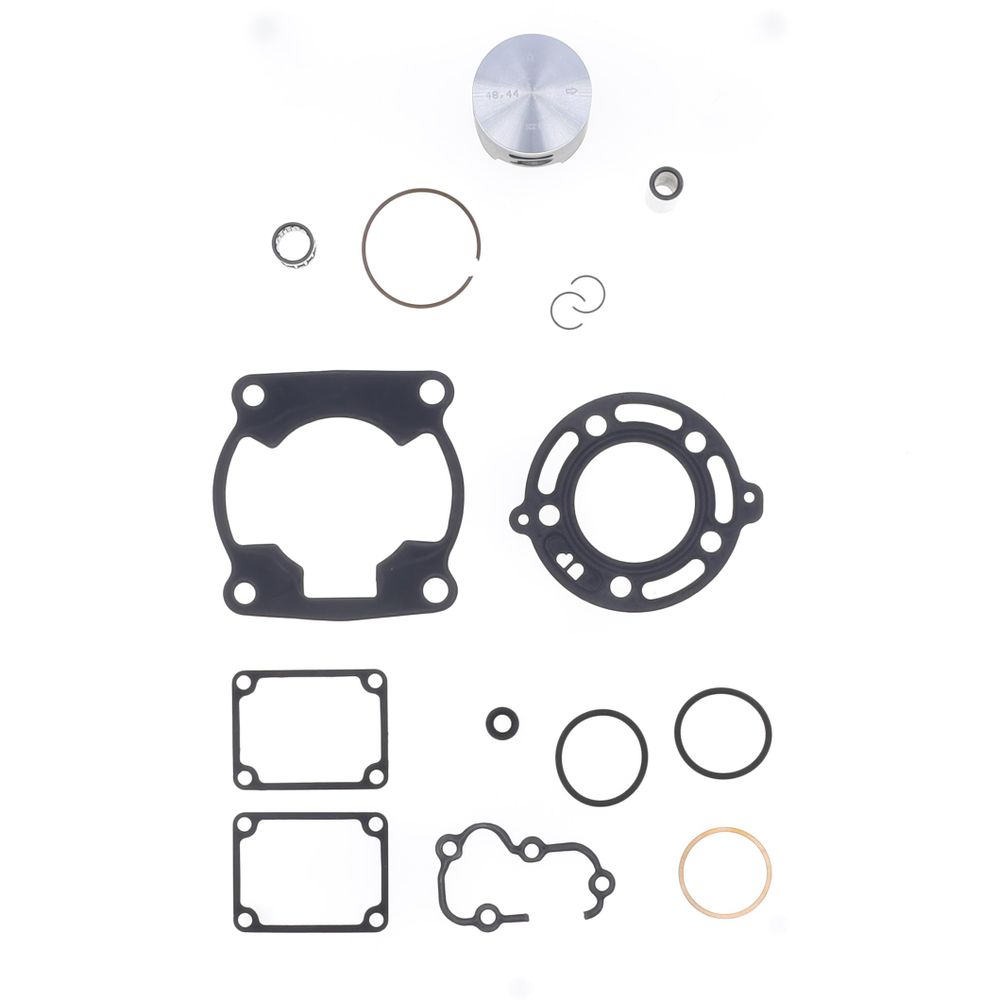 Top End Piston Kit: Cast 2-Stroke Piston Ø 48,5 mm + Top End Gasket Kit - Grafite Offroad