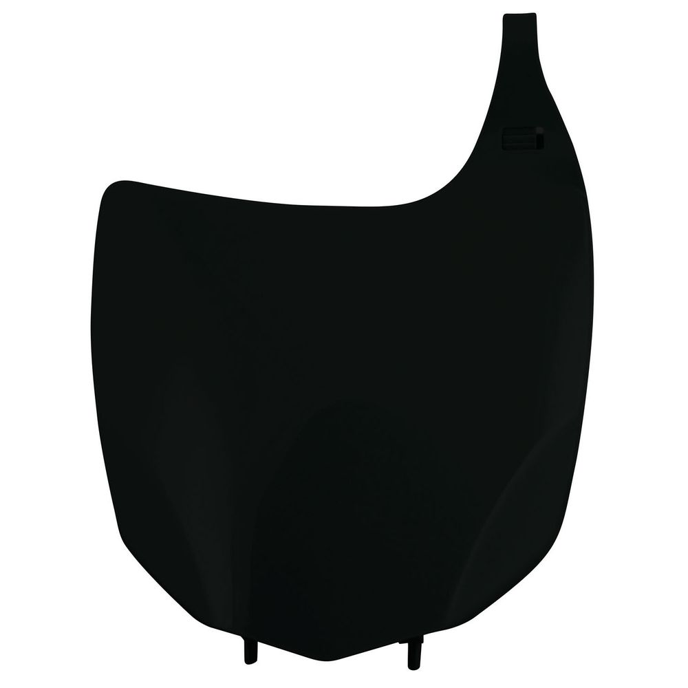 Front Number Plate Black Replica Kawasaki - Grafite Offroad