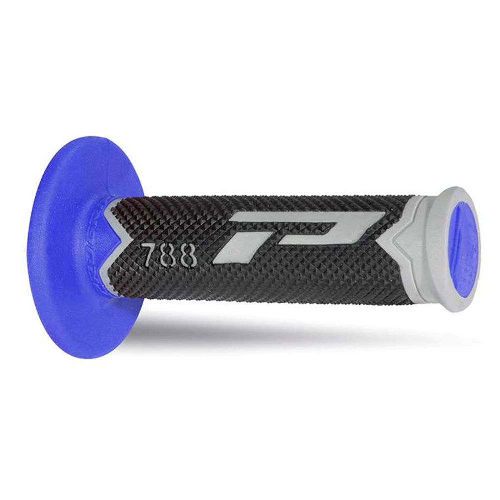 Grips Progrip 788 Mm 22/25 - Triple Density - Grey/black/blue