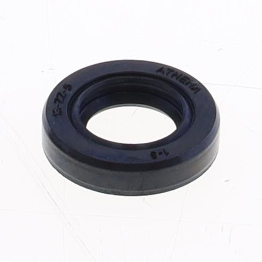 Oil Seal with Rubber Exterior 13x22x5 mm in ACM with one Seal-lip, one Dust Lip and Spring - Grafite Offroad