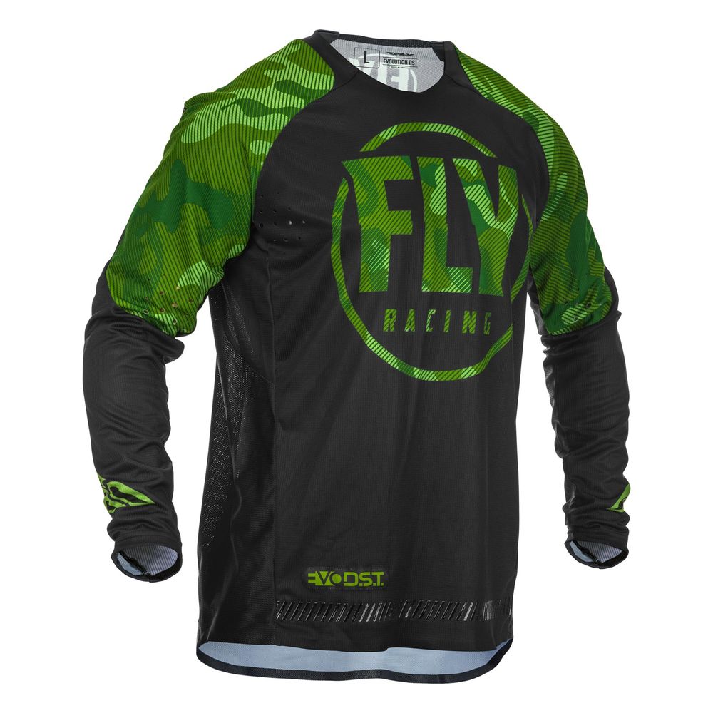 Cross Evo Green/Black L Jersey - Grafite Offroad