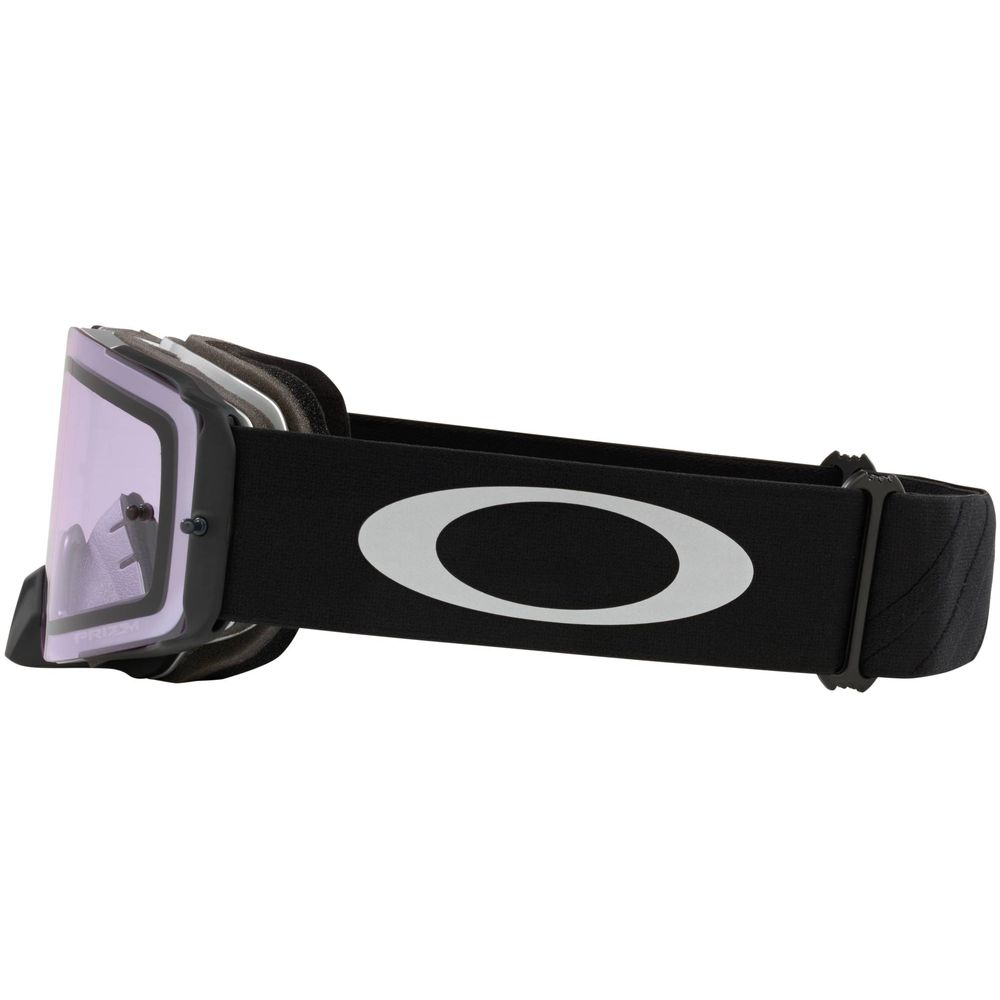 FRONT LINE Goggles, Tuff B. Black, Prizm Clear