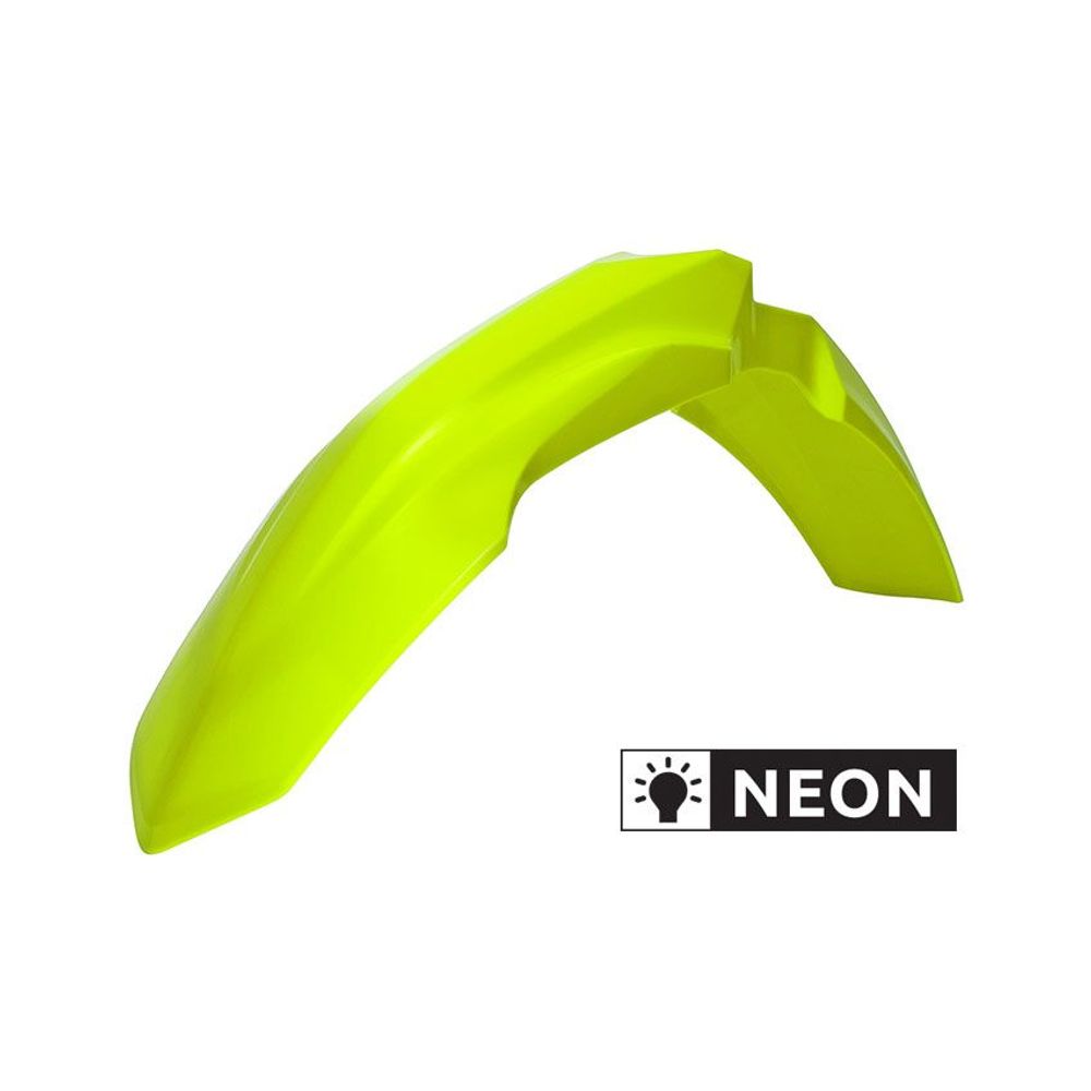 Vented Front Fender White Replica Neon Yellow - Grafite Offroad
