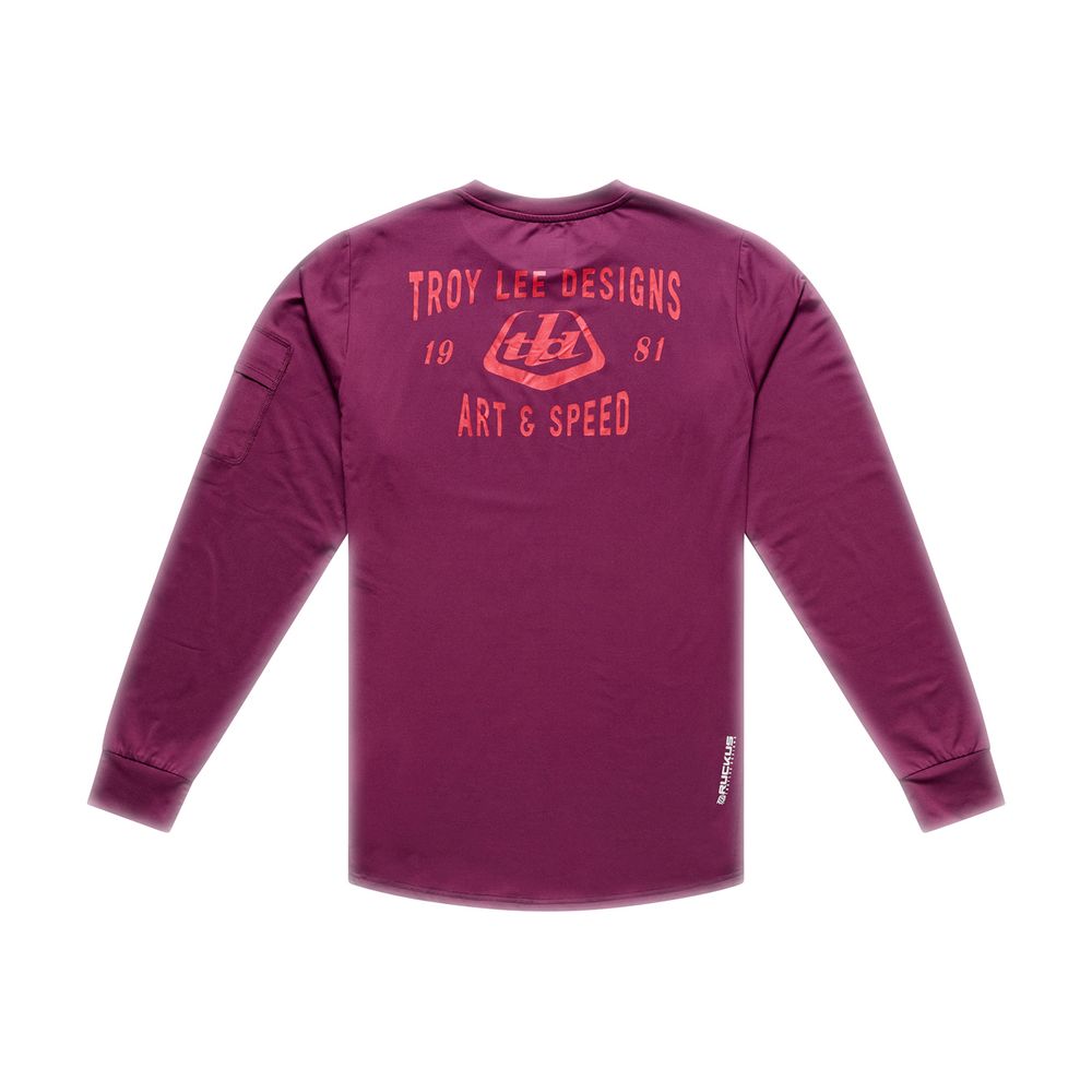 Ruckus Ride Long Sleeve MTB Jersey Troy Lee Designs
