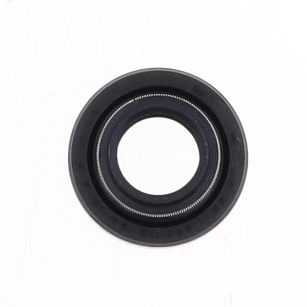 Oil Seal with Rubber Exterior 12x24x10 mm in NBR with double Seal-lip and two Springs - Grafite Offroad