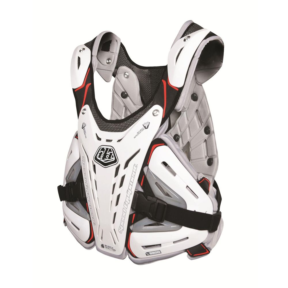 Pettorina moto protettiva CP5900 Chest Protector regolabile e compatta per bambino Troy Lee Designs