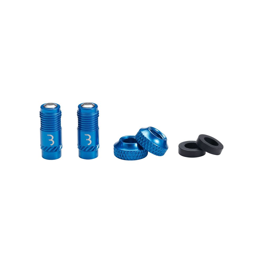 Valve Caps Corecap 2 Pcs Bti-165 | Blue - Grafite Offroad