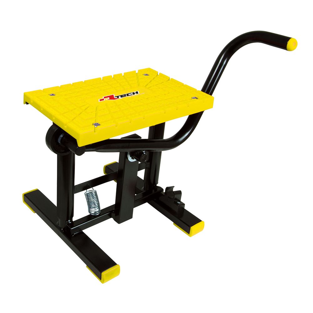 Foot Lift Bike Stand Cross Tpu Plate Black-yellow Universal - Grafite Offroad