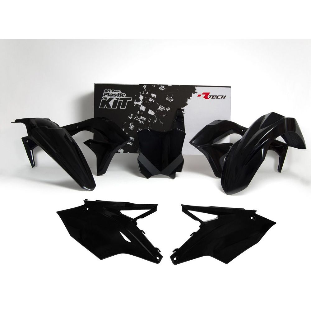 Plastics Kit 5 Pcs Black Replica Kawasaki - Grafite Offroad