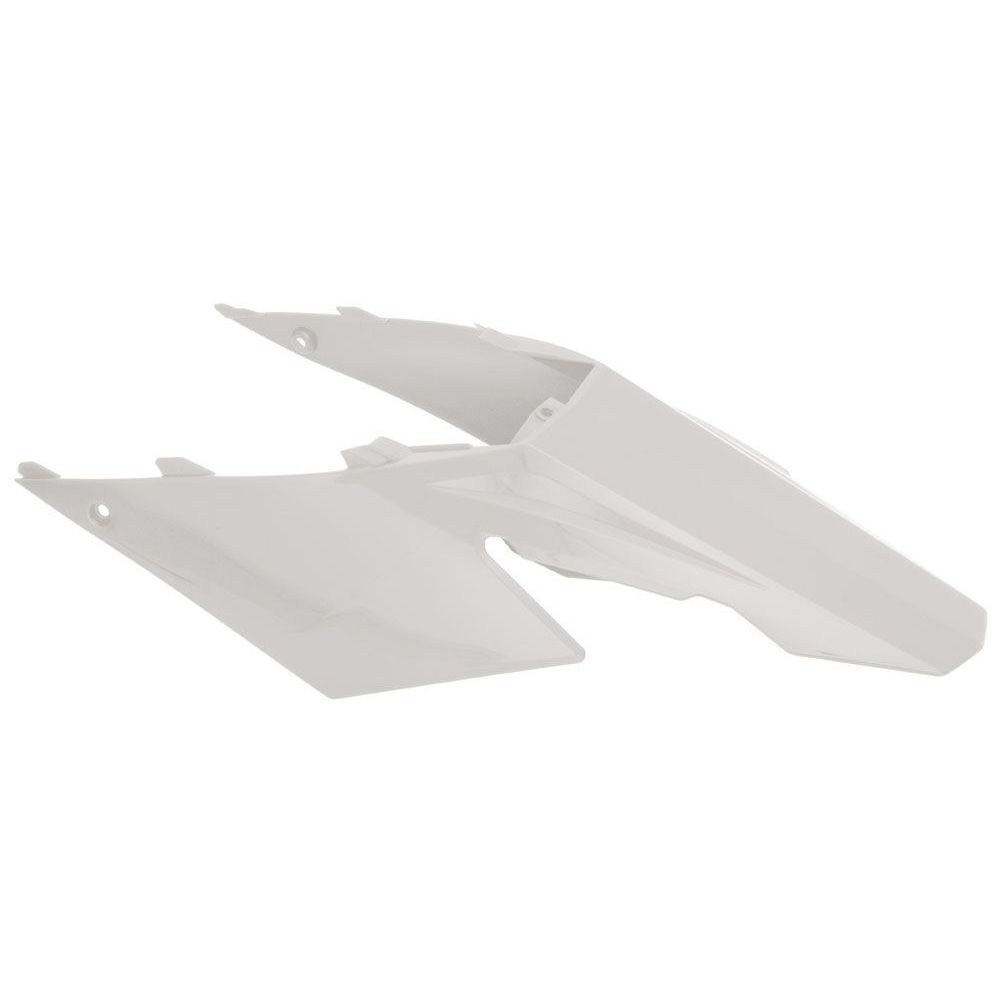 Rear Fender+side Panels White Replica Gas-gas - Grafite Offroad