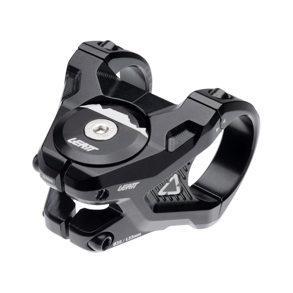 Attacco Manubrio Gravity 6.0 | Nero | 33mm Leatt