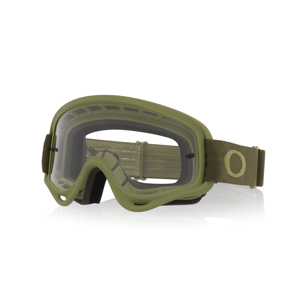 Maschera XS O-FRAME, Verde Oliva, Trasparente