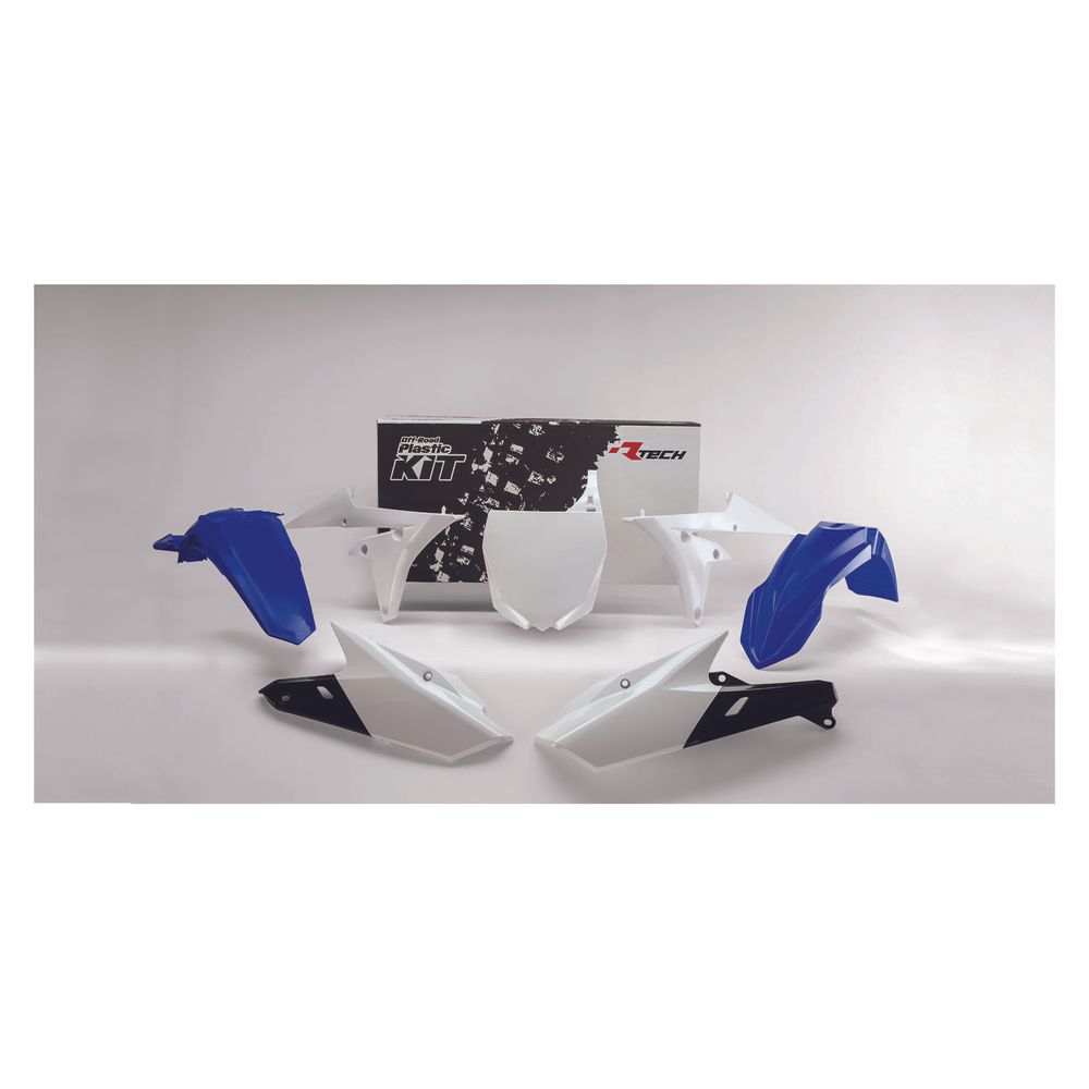 Plastics Kit 5 Pcs Yz Blue-white Replica Yamaha - Grafite Offroad