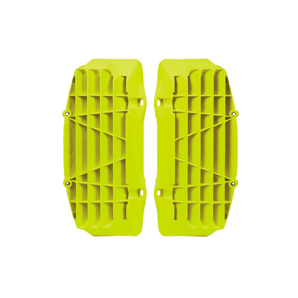 Oversize Reinforced Radiator Louvers Sx-dx Neon Yellow Replica Ktm - Grafite Offroad