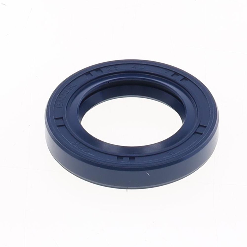Oil Seal with Rubber Exterior 25x40x7 mm in NBR with one Seal-lip, one Dust Lip and Spring - Grafite Offroad