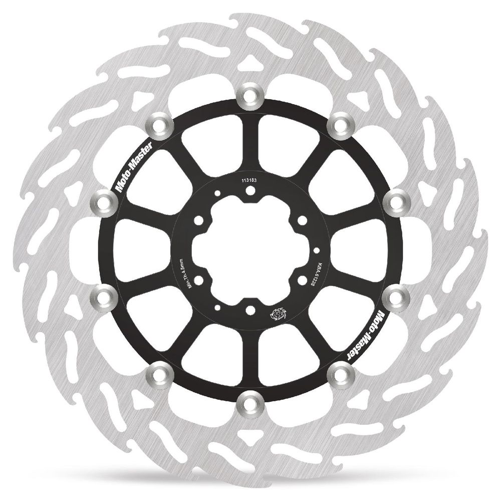 Brake Disc Road Flame - Floating - Front Right - Honda: Crf1000l Africa Twin - Grafite Offroad