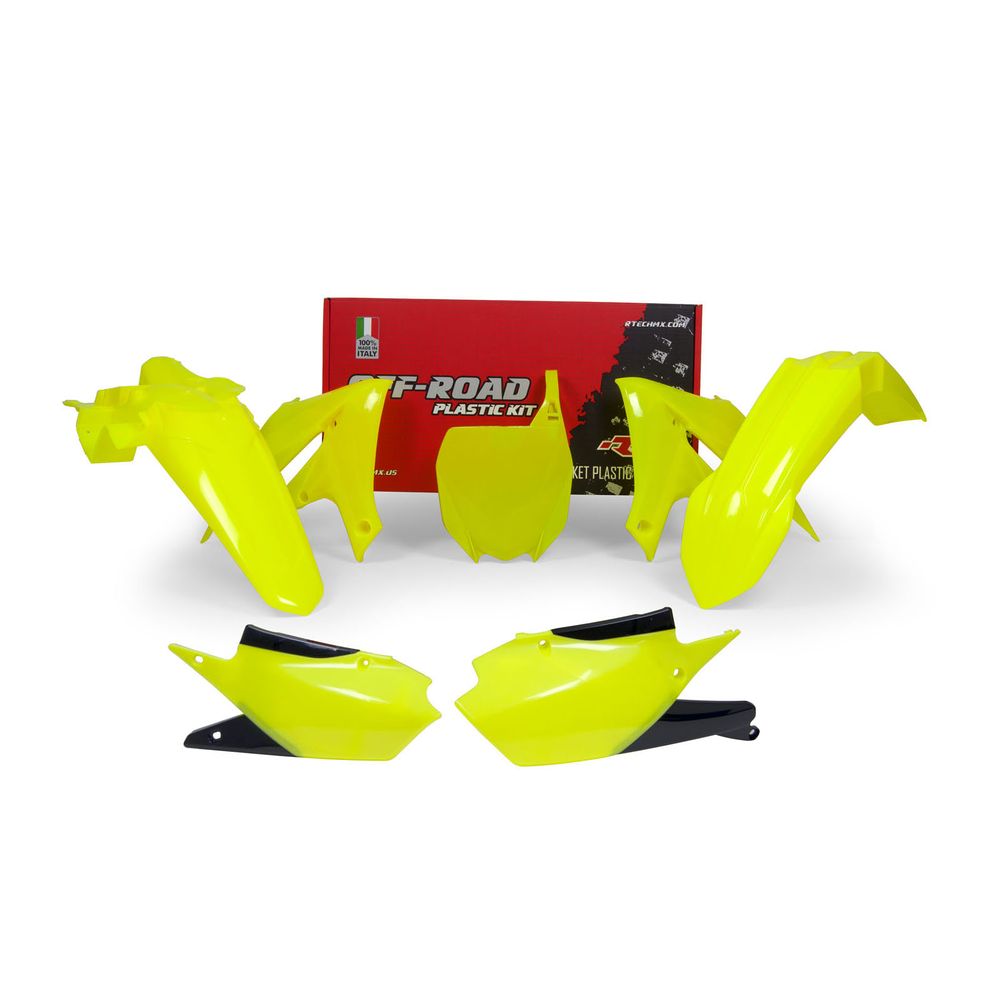 Plastics Kit 5 Pcs Neon Yellow Replica Yamaha - Grafite Offroad