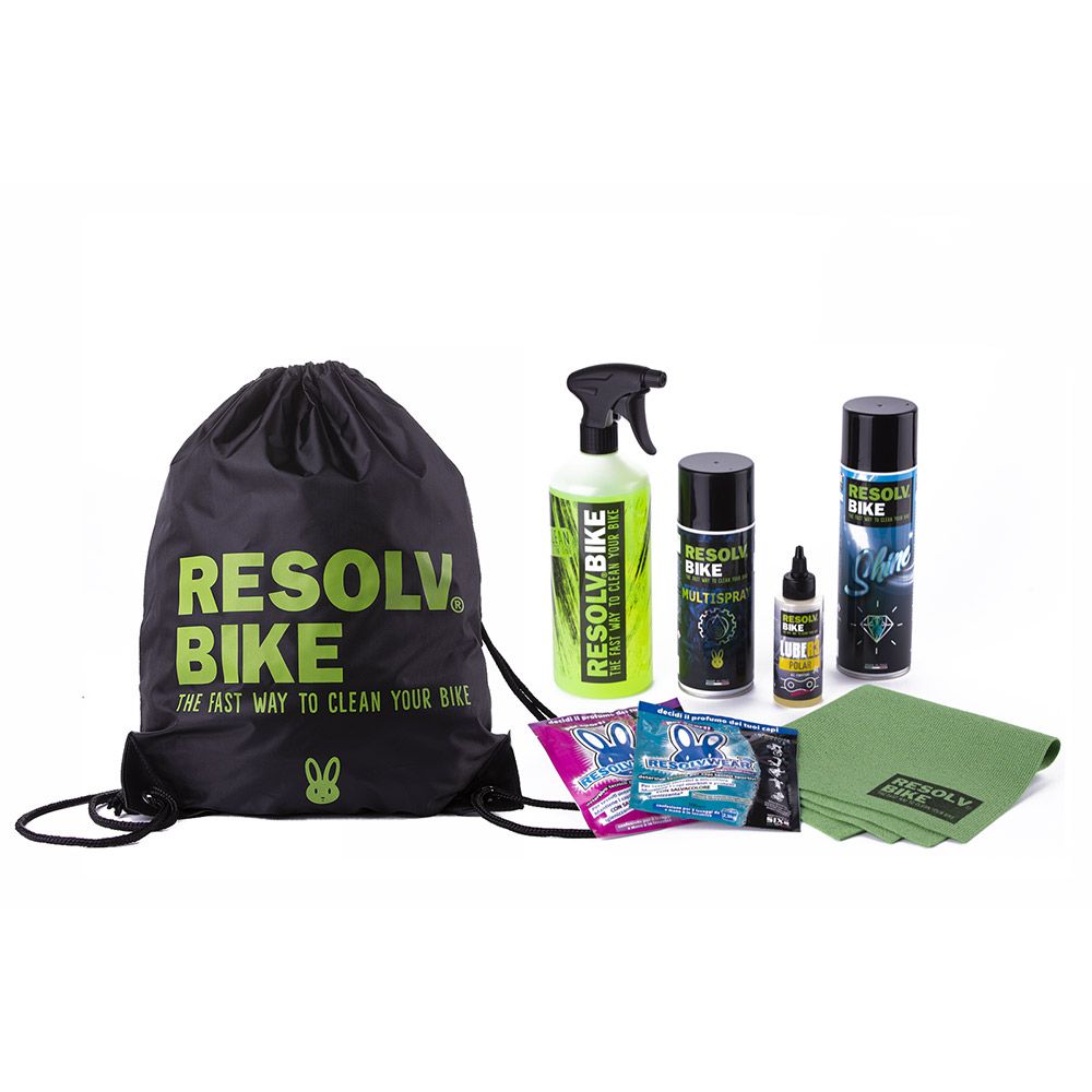 Resolvbike Kit for Complete Bike and Motorcycle Care - Grafite Offroad