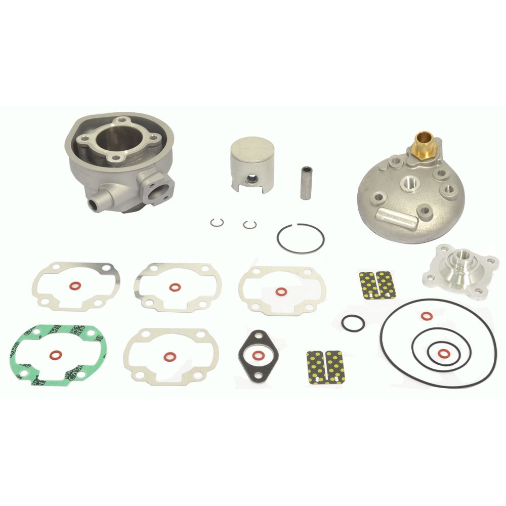 Big Bore Cylinder Kit With Modular Head Ø 47,6 mm, 70 cc, Pin Ø 12 mm - Grafite Offroad