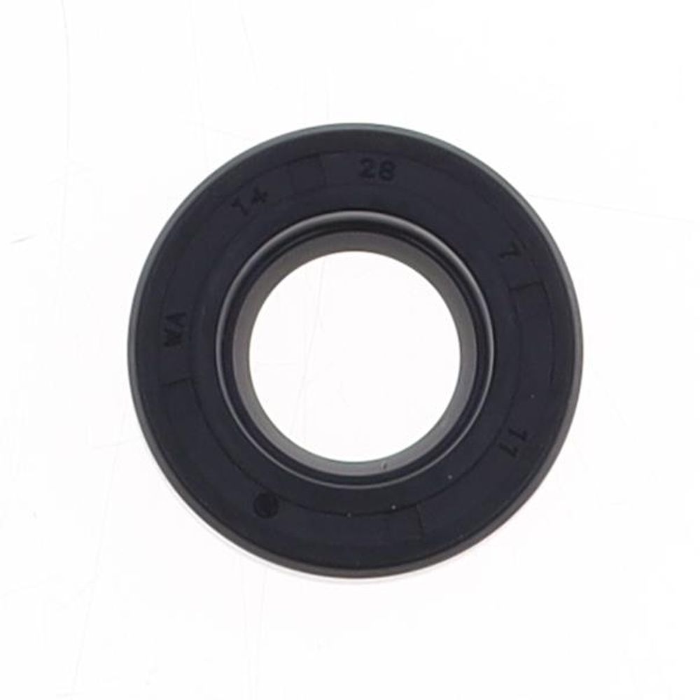 Oil Seal with Rubber Exterior 14x28x7 mm in NBR with one Seal-lip and Spring - Grafite Offroad
