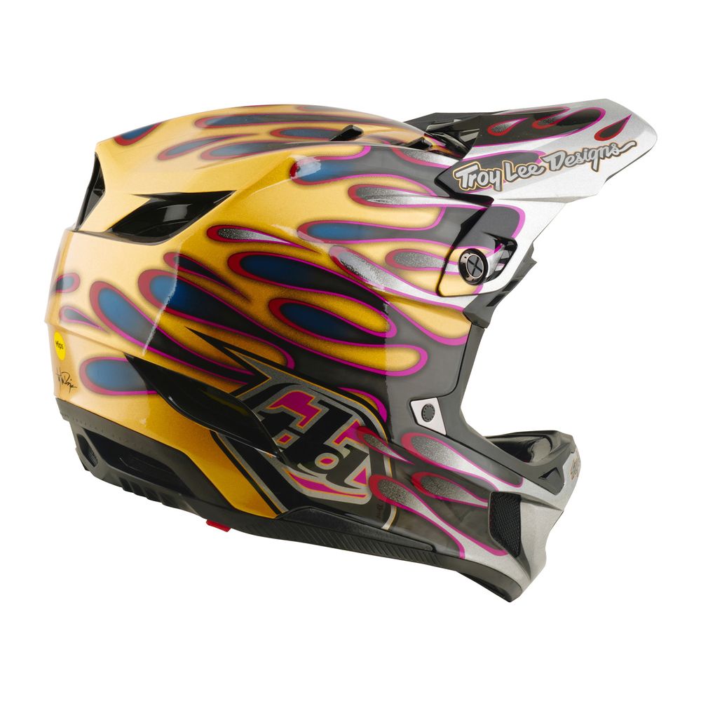 D4 Carbon MTB Helmet Troy Lee Designs