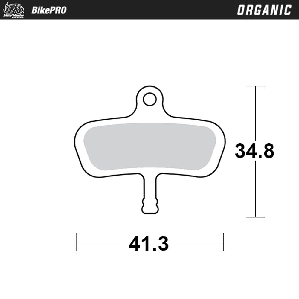 Brake Pad Bicycle Organic - Avid Code - Grafite Offroad