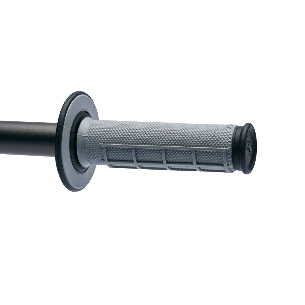 Dual Mx Grips | Half Waffle | Grey-black - Grafite Offroad