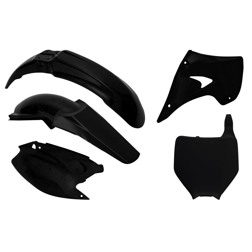 Plastics Kit 5 Pcs Black Replica Kawasaki - Grafite Offroad