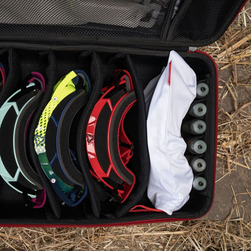 Custa portamaschere bici e moto Goggle Case Velocity Leatt