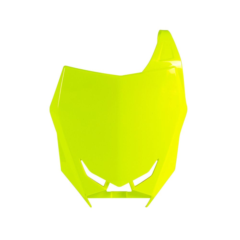 Front Number Plate Neon Yellow Replica Suzuki - Grafite Offroad
