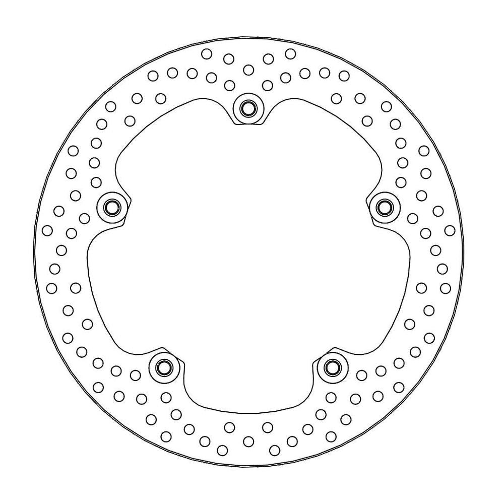Brake Disc Road Halo - Floating - Front - Bmw: R850/1100/1150, K1200, R1200 (riveted) - Grafite Offroad