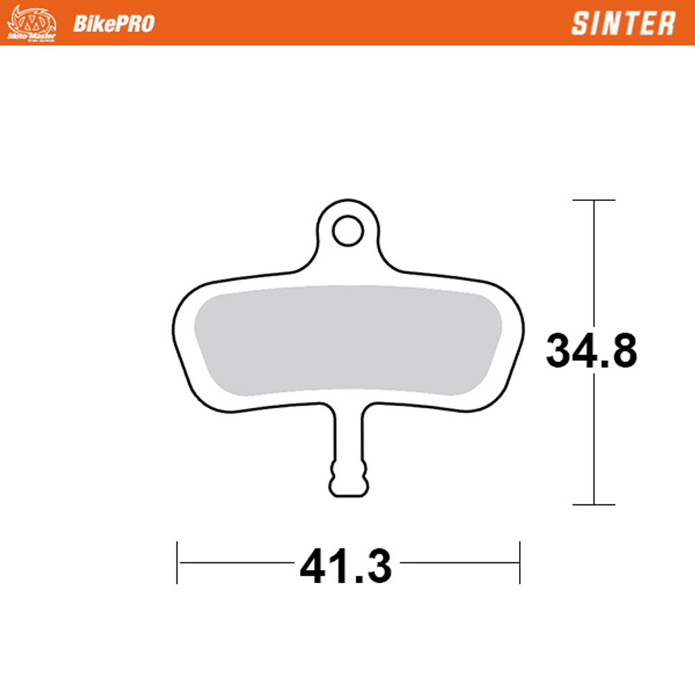 Brake Pads Bicycle Sinter: Avid Code - Grafite Offroad