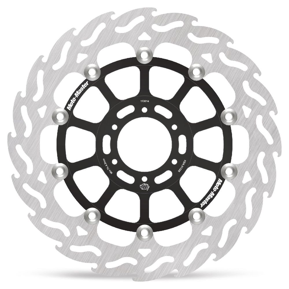 Brake Disc Road Flame - Floating - Front Left - Honda: Cbr900rr Fireblade - Grafite Offroad