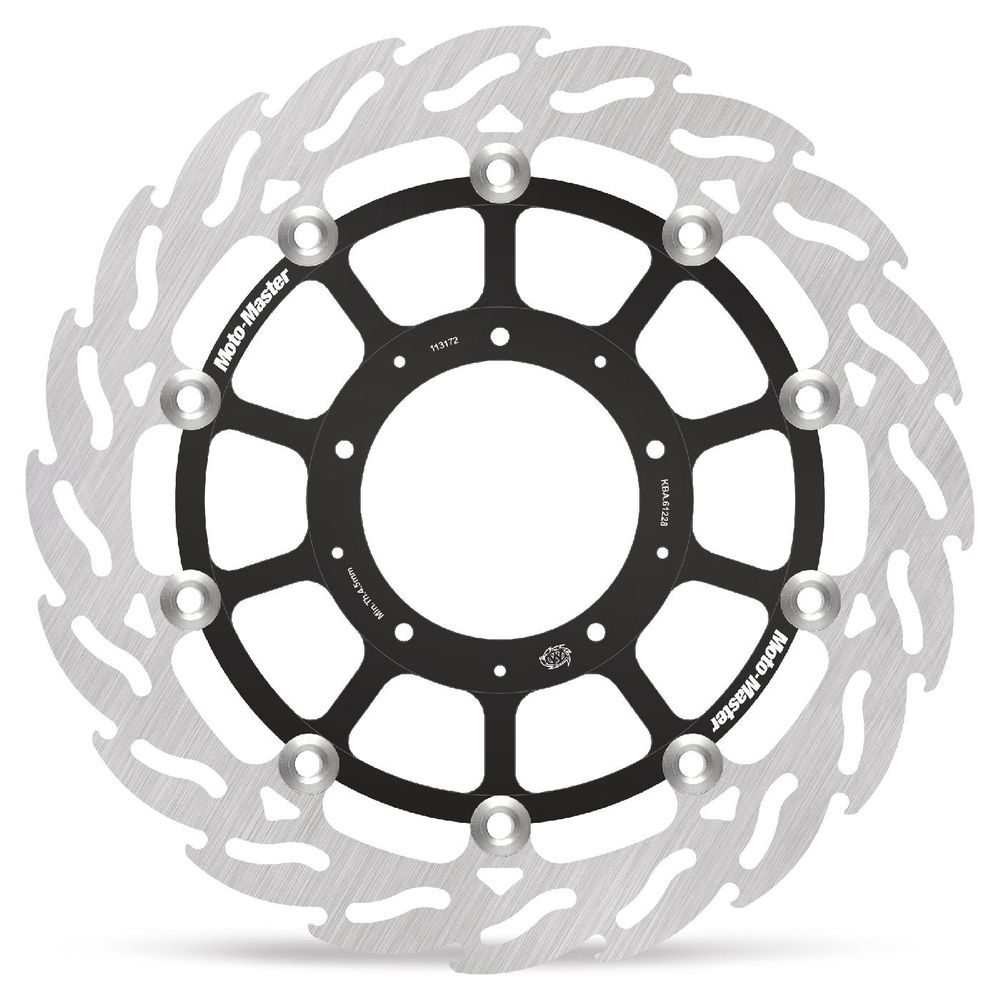Brake Disc Road Flame - Floating - Front Left - Honda: Vfr1200f / Dct / Parking Brake - Grafite Offroad