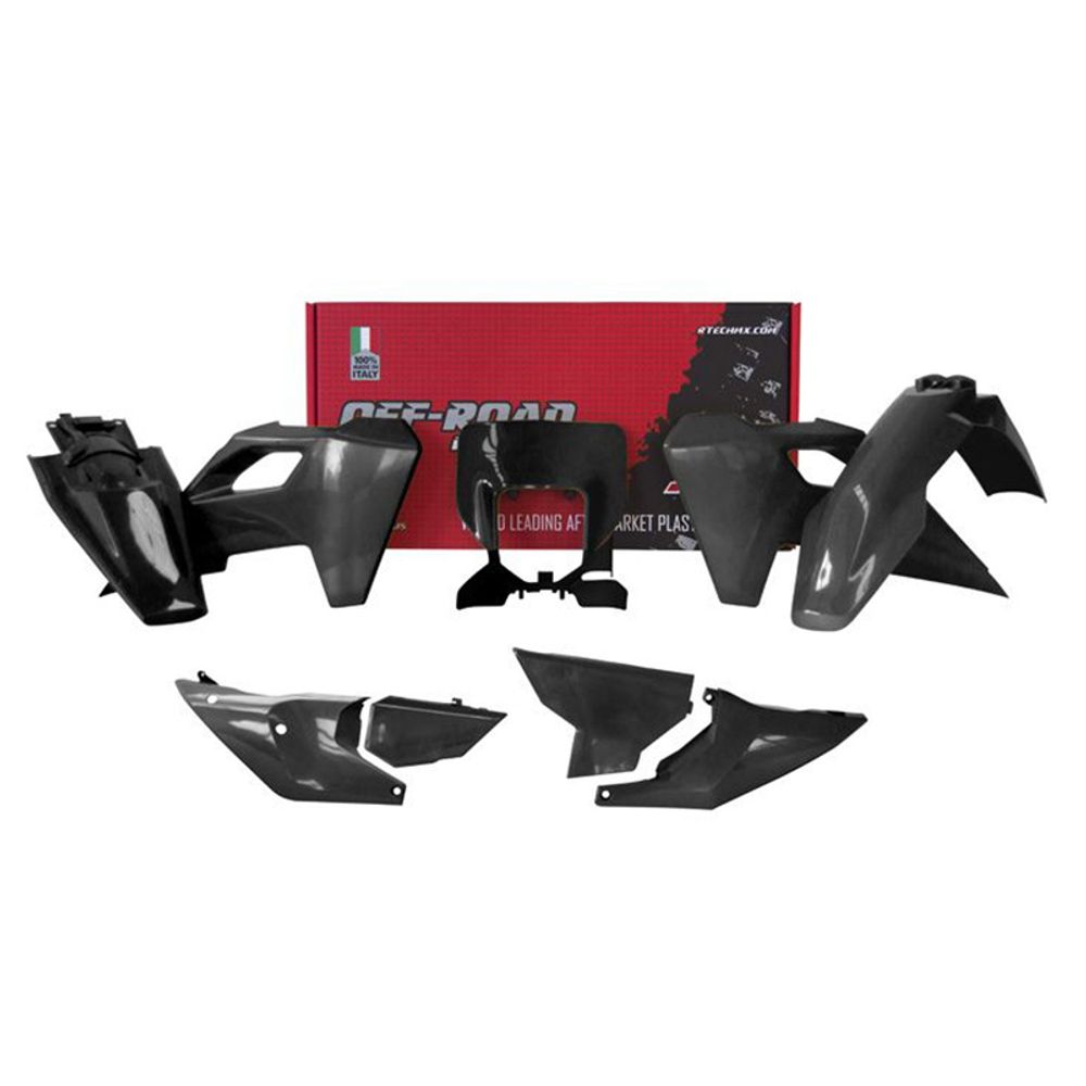 Full Plastic Kit 7 Pcs Black Color 2024 - Grafite Offroad