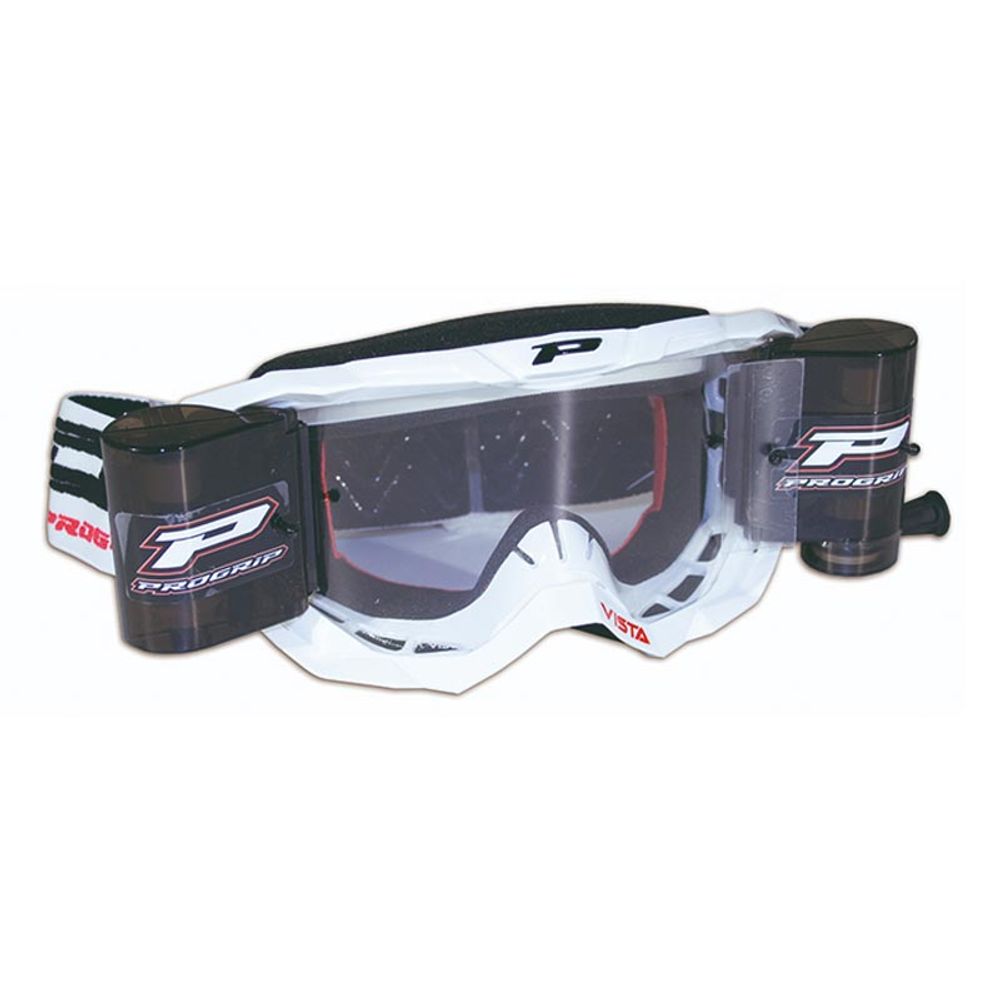 Gafas Progrip 3303 Vista - Lente Transparente Roll-Off - Blancas