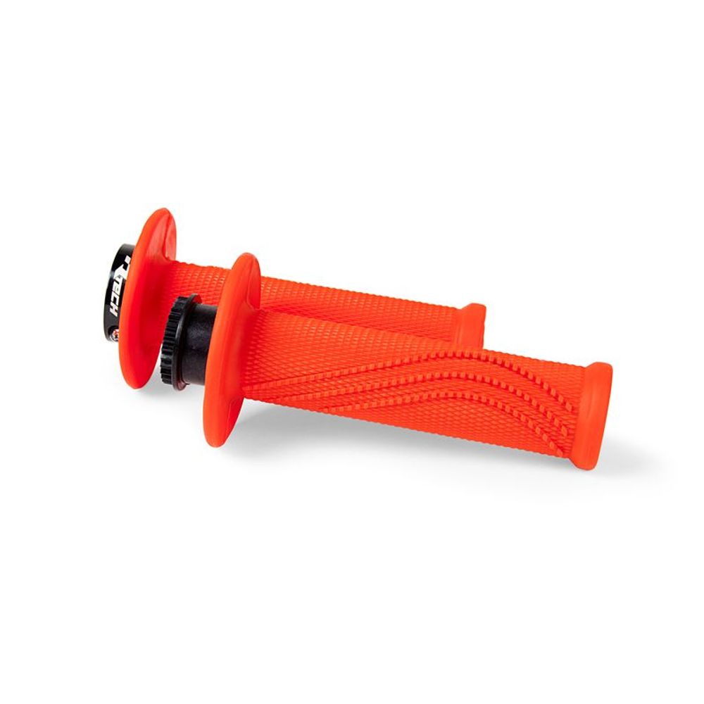 R20 Lock-on Grips Wave Neon Orange Universal Excluded Beta - Grafite Offroad