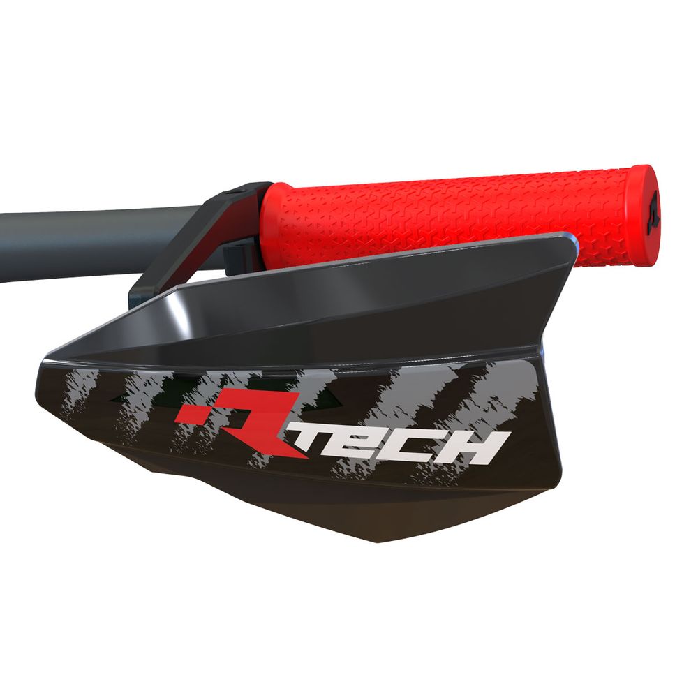 Vertigo Bike Handguards W/lock-on Mounting Kit Black - Grafite Offroad