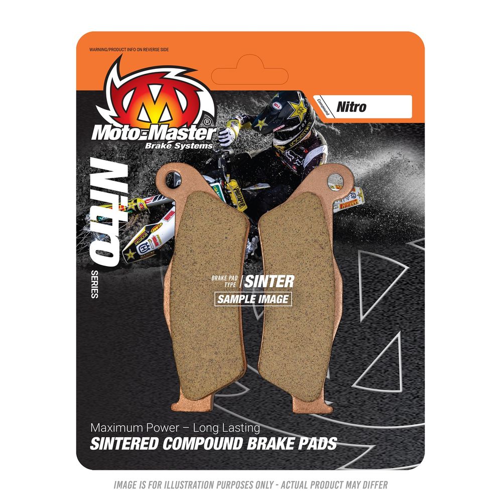 Sinter Brake Pads - Rear - Nitro- Brembo Pre `03 Compatible - Grafite Offroad