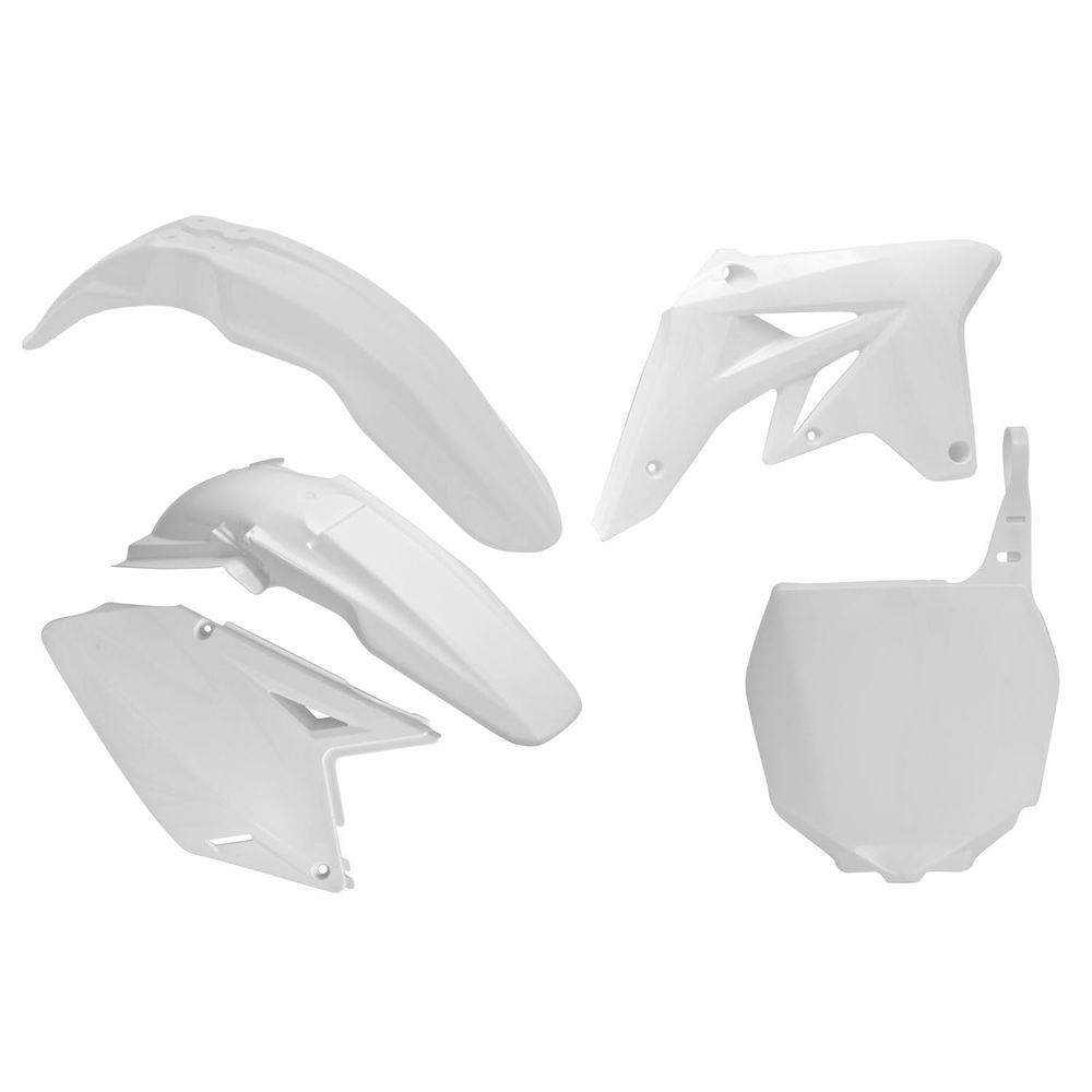 Plastics Kit 5 Pcs White Replica Suzuki - Grafite Offroad