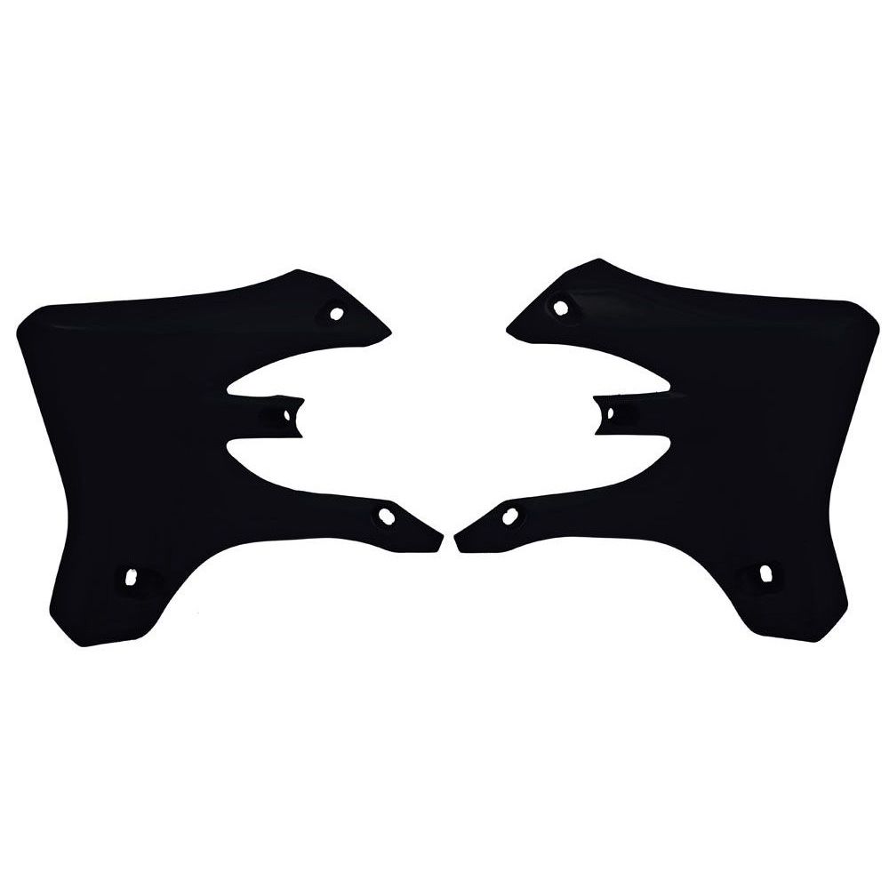 Radiator Scoops Replica Yamaha Black - Grafite Offroad