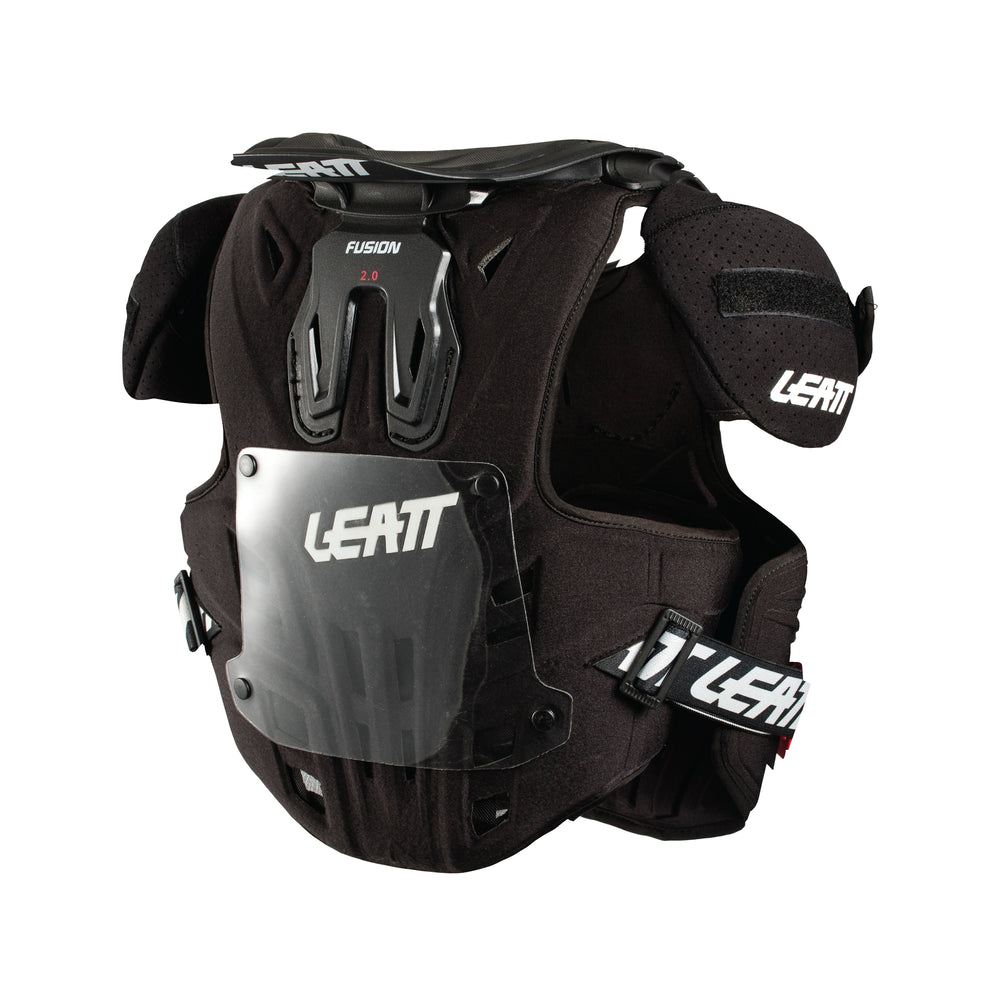 Targa Portanumero Fusion Vest 2.0 Junior - Nero - Taglia-unica Leatt